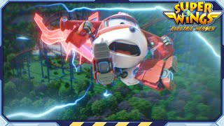 SUPERWINGS8 Rocket Rollercoaster  Superwings Electric Heroes  S8 EP01 [upl. by Notwen]