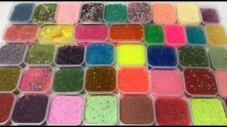 MIXING ALL MY SLIME  SLIME SMOOTHIE  SATISFYING SLIME VIDEOS 16  BOOM SLIME [upl. by Ellah]