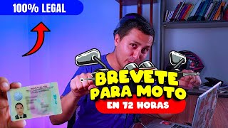 🥇BREVETE PARA MOTO PERÚ EN 72 HORAS ✅ 100 LEGAL 2023 [upl. by Ioved208]