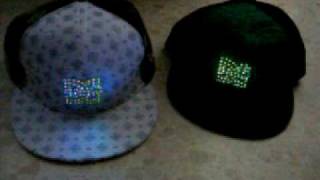 new era light up hats DC New Era 5950 Fitted Cap Flashing LED lights [upl. by Kitti]