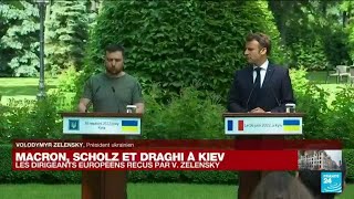 Volodymyr Zelensky  quotLa Russie ne souhaite pas la paix elle ne souhaite que la guerrequot [upl. by Aliekat875]