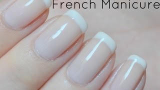 Basic How To Make a Perfect French Manicure  nailsbyLauranl [upl. by Meara341]