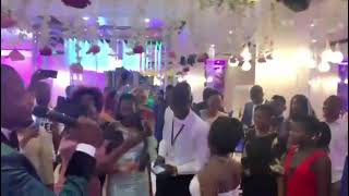 Michel Bakenda au mariage de Rosny Kayiba [upl. by Adlev648]