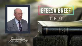 05 Efeesa Breef  Prediger Johan Dyck [upl. by Salaidh813]