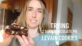 Trying 2 Different LEVAIN Chocolate Peanut Butter Cookie Recipes [upl. by Lesser555]