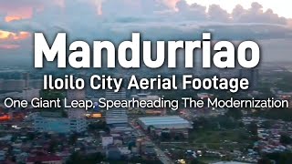 Aerial Footage Iloilo City Philippines Mandurriao District [upl. by Nylidnarb]