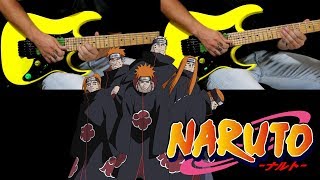 Naruto OST guitar cover  GIREI Pain theme [upl. by Nnorahs]