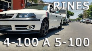 Cambiando Rines de 4100 a 5100 Long Beach Pointer TURBO [upl. by Frolick]