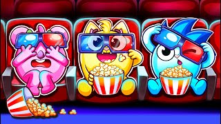 Babys First Time at the Theater 🍿 Good Manners  Kids Songs 😻🐨🐰🦁And Nursery Rhymes by Baby Zoo [upl. by Tally]