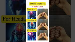 3 Simple Exercises For HEADACHE  MIGRAINE  Best Exercises for Anxiety PAIN RELIEF  trimukyoga [upl. by Sion]