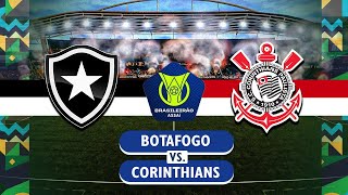 Botafogo x Corinthians AOVIVO 12092024 Copa do Brasil  EFootball 2024 [upl. by Aziar626]