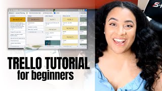 HOW TO USE TRELLO FOR BEGINNERS  Content Calendar for a MONTH [upl. by Cicely479]