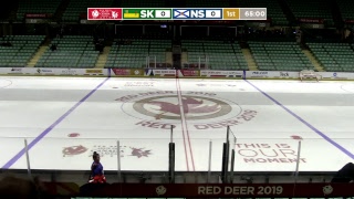 2019 CWG  Mens Hockey  Game 28  NS vs SK [upl. by Mullins13]