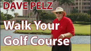 Dave Pelz helps you quotwalk the coursequot to plan for golf [upl. by Coumas]