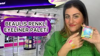 BEAULIS YENİ RENKLİ EYELINER PALETİ [upl. by Saerdna]