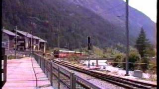 TäschZermattGornergrat per trein en te voet [upl. by Muhcon]