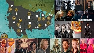 LOS DISTRITOS QUE FORMAN PANEM LOS JUEGOS DEL HAMBRE [upl. by Evin]