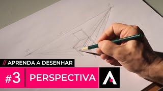 Como Desenhar Perspectiva  Aprenda a Desenhar 3 [upl. by Arytahs458]