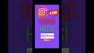 İNSTAGRAM TAKİPÇİ HİLESİ BEDAVA VE ÜCRETSİZ 2024  İNSTAGRAM TAKİPÇİ KASMA HİLESİ [upl. by Jedlicka]