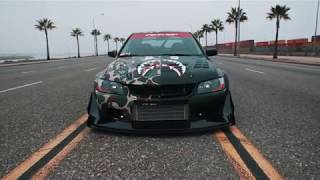 Voltex Wide Body Mitsubishi Evo IX  Bathing Ape  Wrap By Wrapbullys [upl. by Ecirtal498]