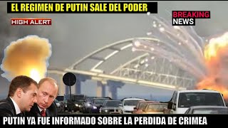 Putin fue INFORMADO INMINENTE perdida de Crimea la consecuencia es FATAL [upl. by Sivrahc]