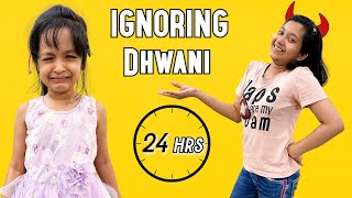 Ignoring Dhwani For 24 Hours  Cute Sisters [upl. by Correna]