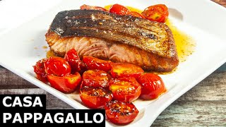 Pennette al salmone fresco 73 Puntata  Le ricette di papachefchannel [upl. by Gninnahc]