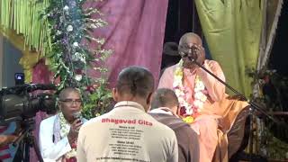 LECTURE  ANNIVERSARY SRI RADHA RASESVARA ASRAM  BY SRIPADA CAITANYA CANDRA [upl. by Hardi]