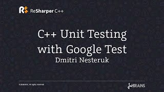 C Unit Testing with Google Test Tutorial [upl. by Ennaxor211]