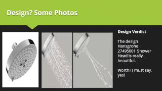 Hansgrohe 27495001 Raindance S 150 AIR 3Jet Shower Head Review [upl. by Nosahc739]