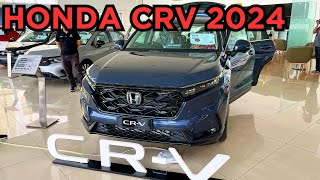 ALL NEW HONDA CRV 2024  INTERIOR amp EXTERIOR WALKAROUND IN 4K [upl. by Lerraj]