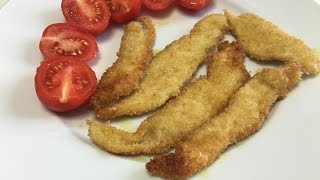 STRACCETTI DI PETTO DI POLLO ALLA SALVIA  RICETTA SEMPLICE PRONTA IN 10 MINUTI [upl. by Yesllek]