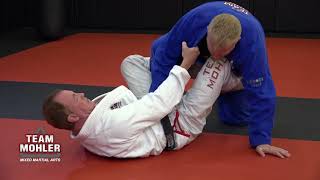 Basic De la Reva Guard Position  Jiu Jitsu Technique  Mohler MMA [upl. by Barthold]