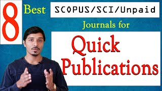 Best SCOPUS indexed Journals II SCI Journals II Unpaid Journals for Quick Publications [upl. by Schroth]