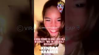 Kendra Kramer sa dance video nila ni Scarlett quotWas the slap really necessaryquot [upl. by Ingles]