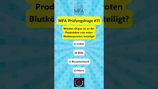 📚 MFA Prüfungsvorbereitung  Prüfungsfrage 71 [upl. by Uyekawa]