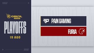 paiN Gaming x FURIA  CBLOL Academy 2024 2ª Etapa  Playoffs [upl. by Coopersmith704]