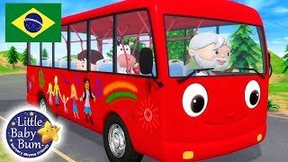 Canções para Bebe  As Rodas do Onibus V14  Desenho para Bebe  Little Baby Bum em Português [upl. by Harve]