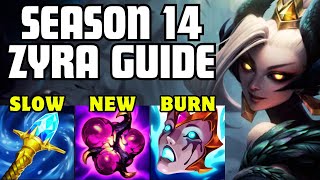 CRAZY ZYRA BUILD IS OP SEASON 14 ZYRA GUIDE [upl. by Walcott683]