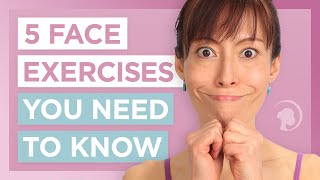 5 Facial Yoga Exercises Youd Wish You Had Known Sooner [upl. by Intruok]