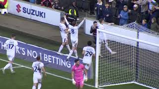 MK Dons v Walsall highlights [upl. by Lindy515]