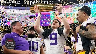 Clemson vs LSU CFP National Championship  College Football Highlights [upl. by Adnovay]