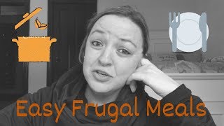 My Favorite Five GoTo Frugal MealsFrugal Living [upl. by Itagaki931]