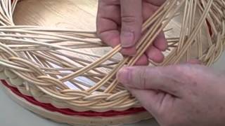 Baskets Weaving a Gretchen Rim [upl. by Aremus]