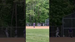 Nick Graziano 2025 SS2B base hit 2 runs score baseball uncommitted recruiting hitting rbi [upl. by Ebbie]