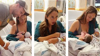 GIVING BIRTH TO MY 6TH BABY  Positive Hospital Birth Vlog [upl. by Tegdirb]