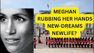 MEGHAN RUBBING HANDS  SECRET PLAN BIG RETURN TO ROYALS LATEST royal meghanandharry meghanmarkle [upl. by Yremrej]