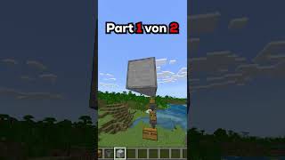 ⚙️ EISEN FARM BAUEN TEIL 1 von 2 minecraft minecraftshorts minecrafttutorial [upl. by Einrae942]