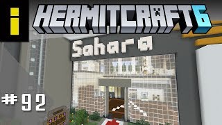 Minecraft HermitCraft S6  Ep 92 Getting Rich Off of Sahara [upl. by Kachine]