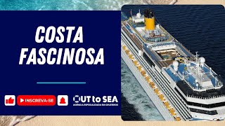 Explore o navio Fascinosa da Costa Cruzeiros [upl. by Eggett644]